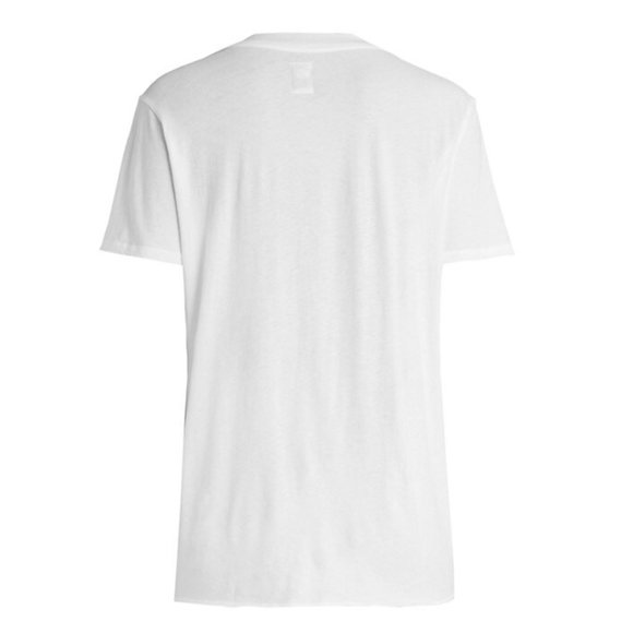 NSF Cielo V-Neck Tee in White - Picture 5 of 5